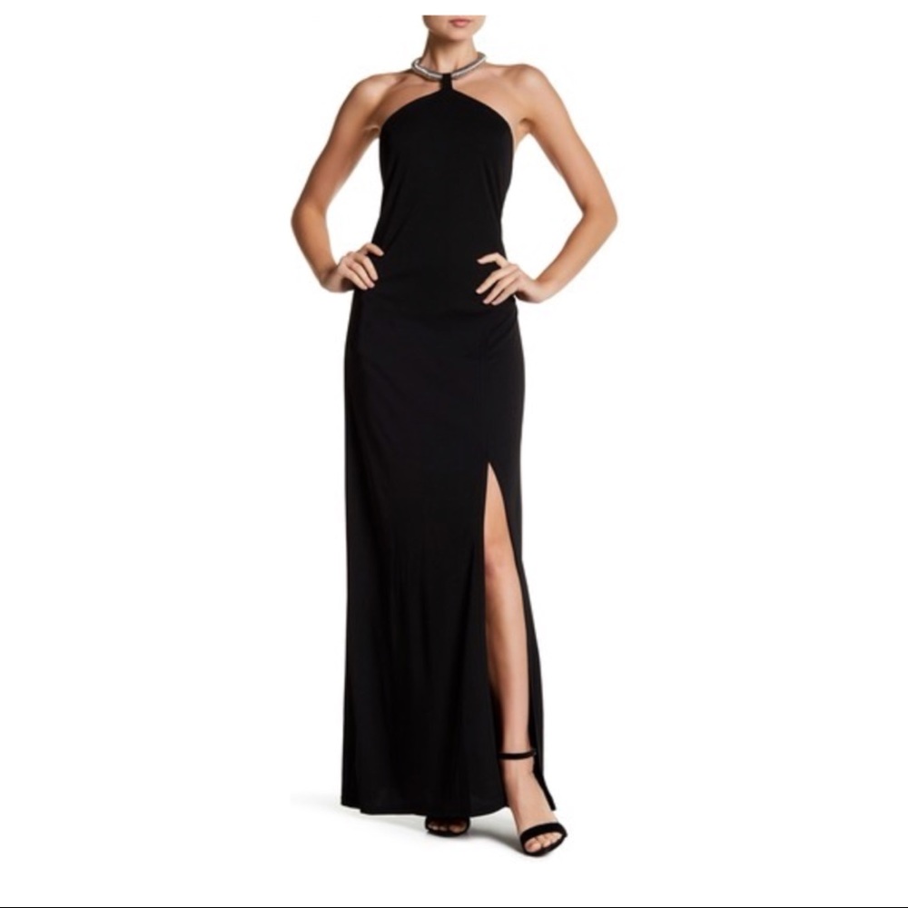 ABS collection halter neck maxi dress size 4